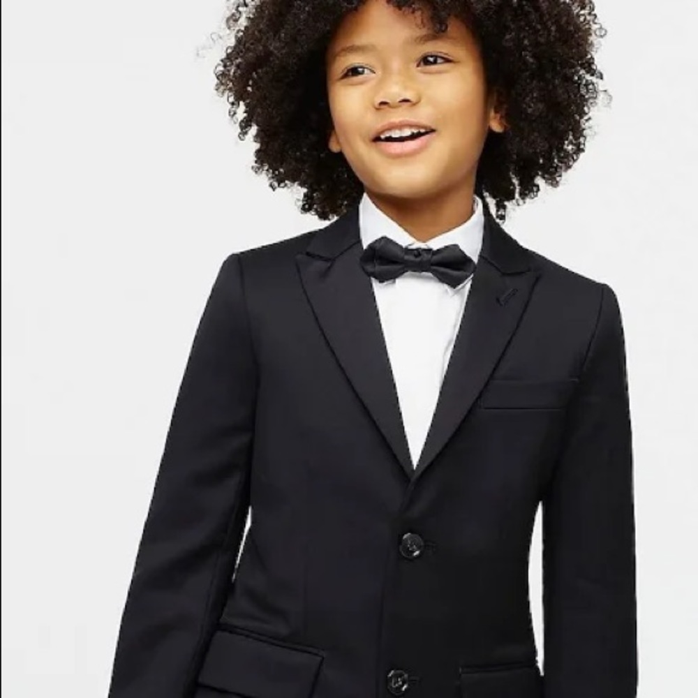 J Crew Boys Ludlow Tuxedo Jacket and Trousers